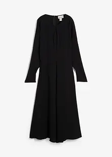 Gedrapeerde midi jurk, bonprix