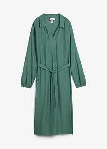 Midi jurk van soepele viscose, bonprix