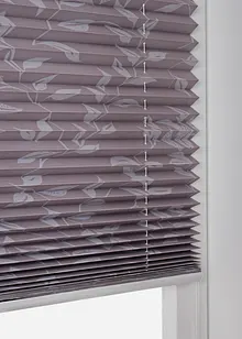 Verduisterend plisségordijn met rankenprint, bonprix