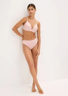 High waist string van glanzend materiaal (set van 2), bonprix