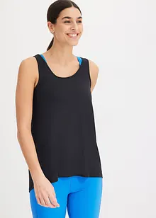 Sporttop met racerback, sneldrogend, bonprix