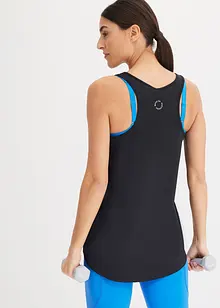 Sporttop met racerback, sneldrogend, bonprix