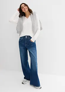 Longsleeve in een zachte viscosemix, bonprix