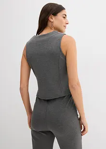 Gilet in een viscosemix, bonprix