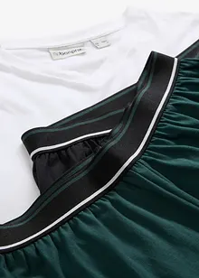 Pyjama van puur biologisch katoen met korte mouwen (3-dlg. set), bonprix
