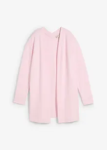 Lang sweatvest van een zachte katoenmix, bonprix