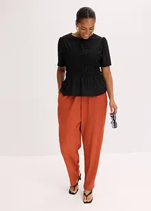 Shirt met smokwerk, bonprix