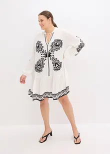 Tuniekjurk van gestructureerde viscose, bonprix