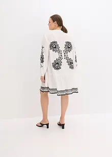 Tuniekjurk van gestructureerde viscose, bonprix