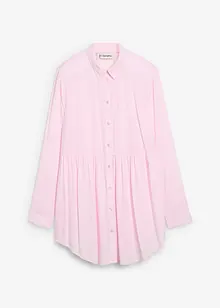 Lange blouse met knoopsluiting van viscose, bonprix