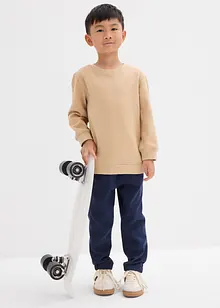 Sweater van zachte katoenmix (set van 2), bonprix