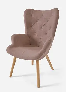 Fauteuil met diagonaal stiksel, bonprix