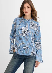 Shirtblouse van een zachte modalmix, bonprix