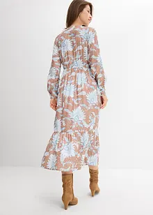 Maxi jurk in een soepele viscosemix, bonprix