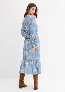 Maxi jurk in een soepele viscosemix, bonprix