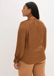 Blouse van elegant satijn, bonprix