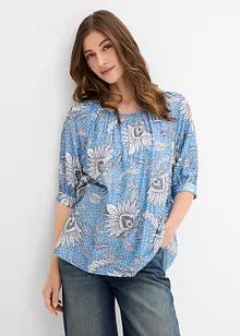 Blouse in een fijne viscosemix, bonprix