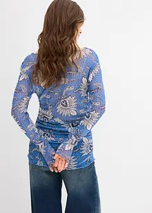 Longsleeve van fijne mesh, bonprix