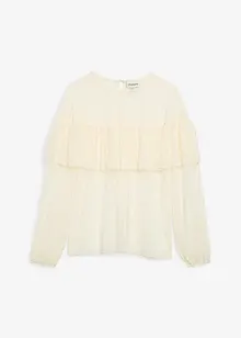 Kanten blouse, bonprix