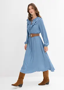 Maxi jurk van soepele viscose, bonprix