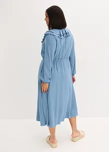 Maxi jurk van soepele viscose, bonprix