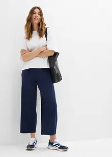 Culotte met zakken en comfortband, bonprix