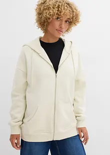 Oversized sweatvest met capuchon, bonprix