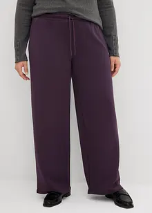 Jersey broek van stevige interlock, bonprix