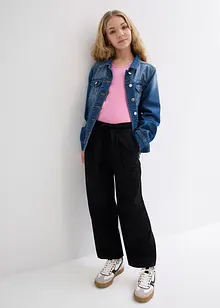 Culotte van biologisch katoen met een elastische tailleband, bonprix