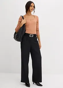 Geribd shirt van biologisch katoen, bonprix