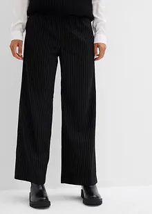 Palazzo broek in wollen look, bonprix