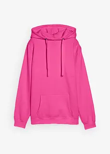 Basic hoodie van zacht frotté, bonprix
