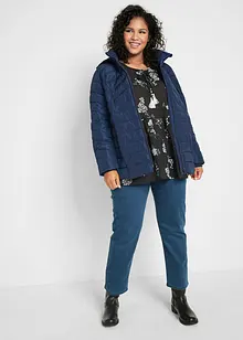 Lichte, gewatteerde jas met afneembare capuchon, bonprix