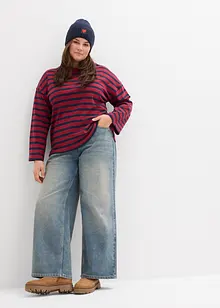 Gestreept shirt van puur biologisch katoen, bonprix