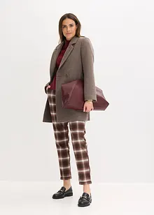 Korte jas in wollen look, bonprix