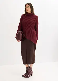 Oversized poncho trui, bonprix