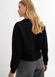 Oversized sweater van katoen, bonprix