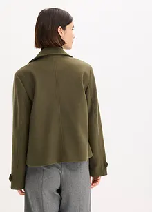 Jas in wollen look, bonprix