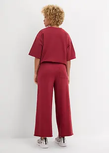 Wijde sweatpants van biologisch katoen, bonprix