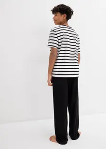 Pyjama + shortama met biologisch katoen (4-dlg. set), bonprix