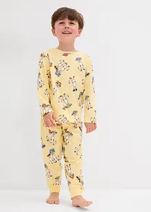 Meisjes pyjama van puur biologisch katoen (4-dlg. set), bonprix