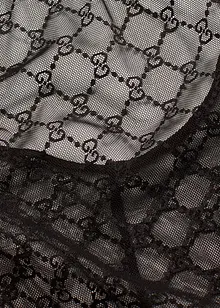 Body met decoratieve mesh, bonprix