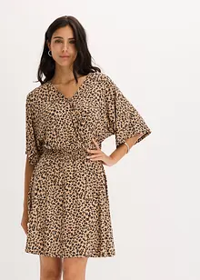 Jersey jurk in wikkellook, bonprix