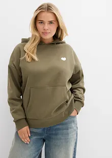 Oversized hoodie van een zachte katoenmix, bonprix