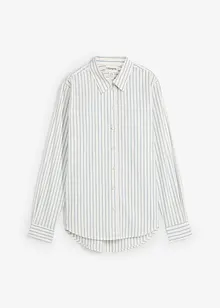 Overhemdblouse met zijde, bonprix
