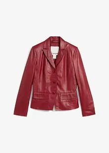 Korte blazer van lamsnappa, bonprix