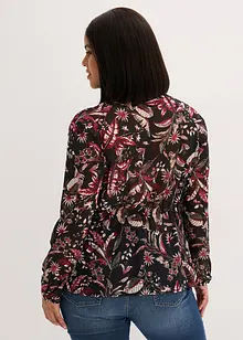 Uitlopende blouse van chiffon, bonprix