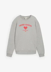 Sweater van een zachte biologische katoenmix, bonprix