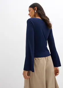 Longsleeve geribd, bonprix