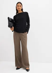 Longsleeve van viscosemix, bonprix